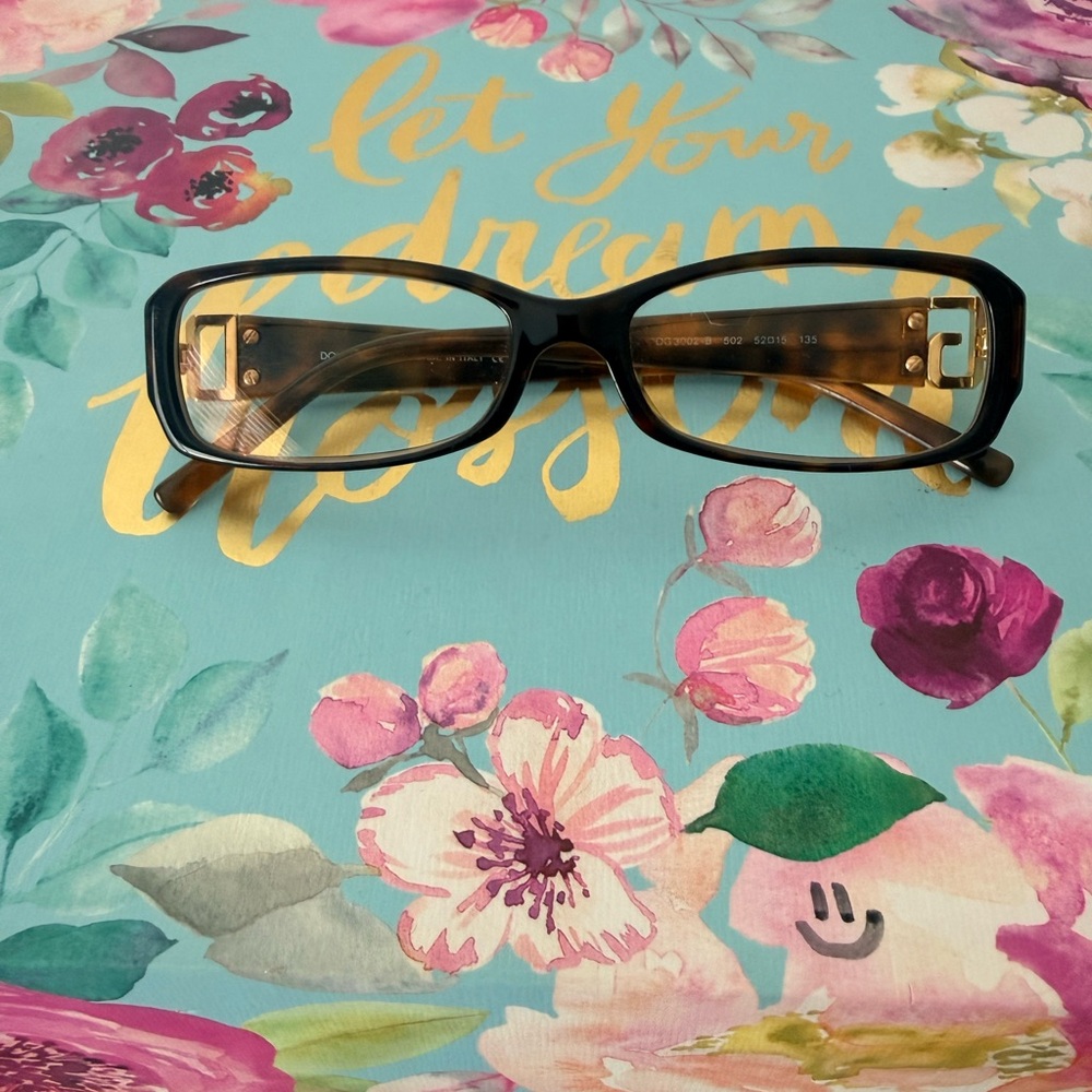 Dolce & Gabbana Brown and Black Glasses